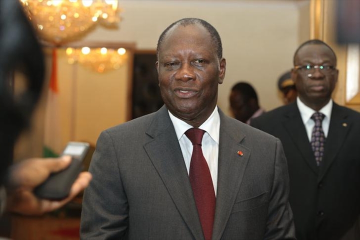 Le président ivoirien Alassane Ouattara à Ouagadougou pour le 20ème anniversaire de l’Ohada