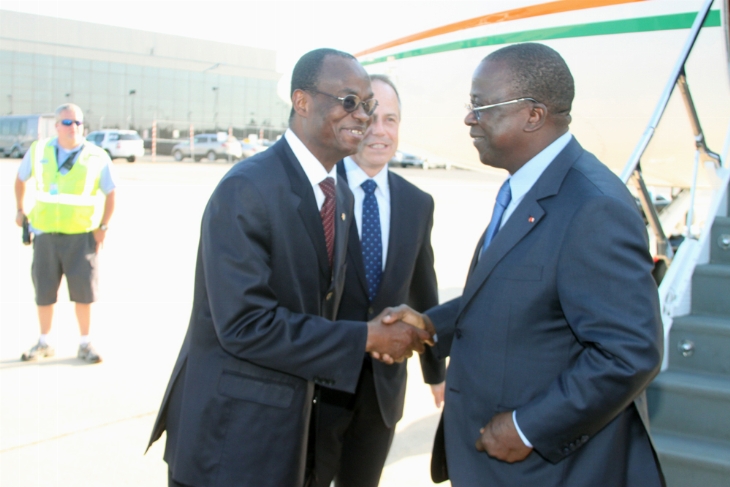 Forum Agoa 2012 aux Etats-Unis: Le Premier Ministre accueilli à Washington par l`ambassadeur Daouda Diabaté