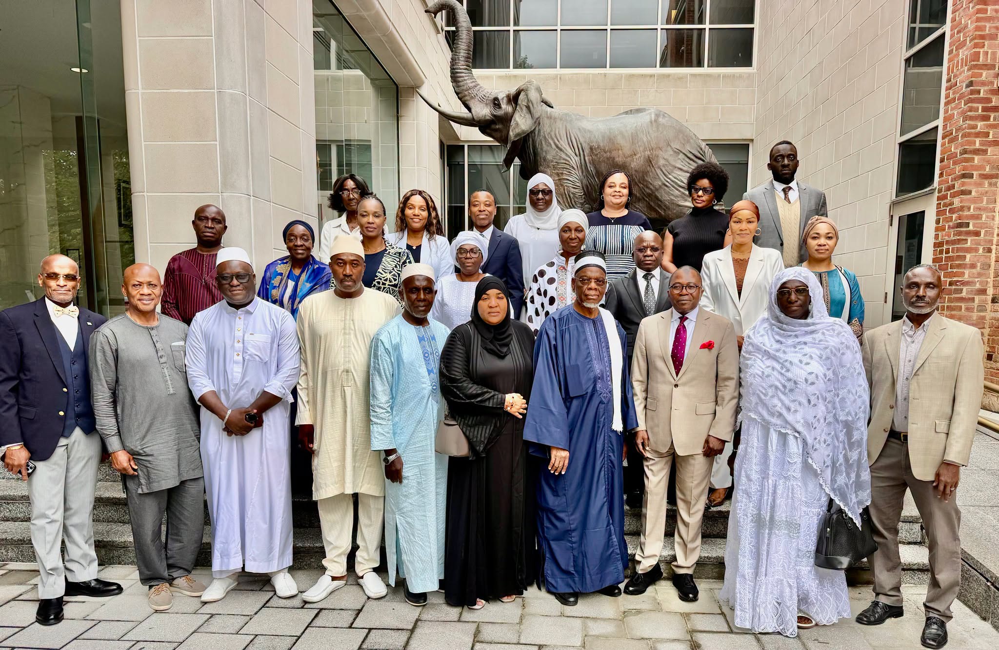 Washington , DC: l’Ambassade de Côte d’Ivoire accueille le Président du COSIM, Cheick Aïma Ousmane Diakité