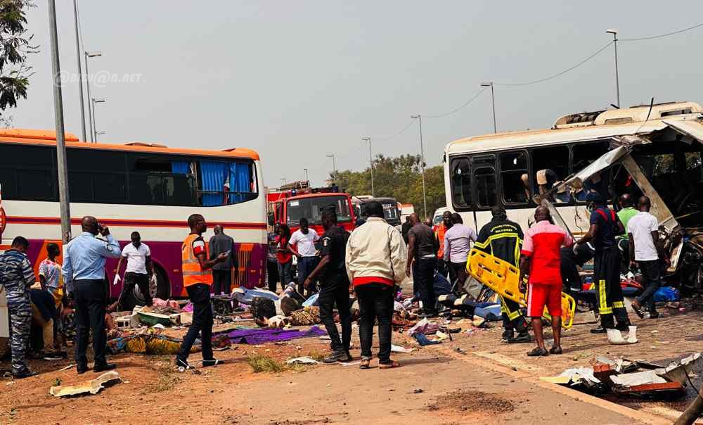 Yamoussoukro/ Collision entre 2 cars : le bilan s'alourdit à 14 morts ( Pompiers, bilan définitif)