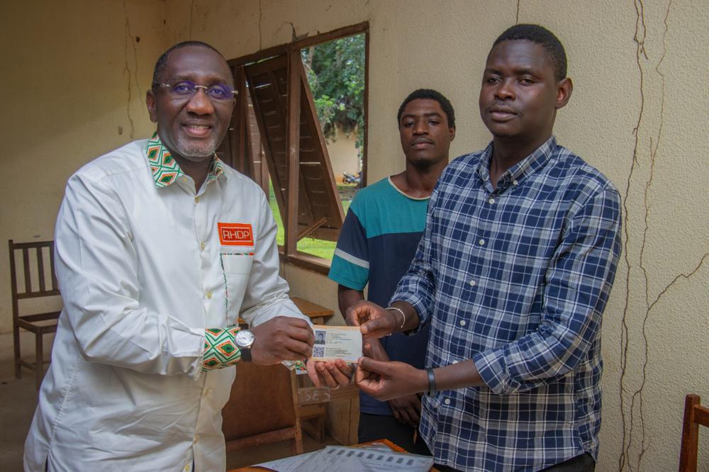 Yamoussoukro/Election présidentielle : le Ministre Souleymane Diarrassouba invite les populations à retirer leur carte d’électeur