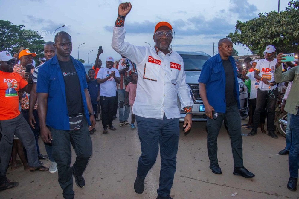 Yamoussoukro/Élection présidentielle : une grande parade dans la ville pour la victoire du Président Alassane Ouattara 