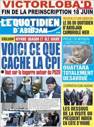 Le Quotidien d’Abidjan N° 1768