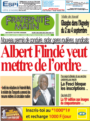 Fraternité Matin N° 13744