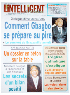 L’intelligent d’Abidjan N° 1005