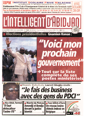 L’intelligent d’Abidjan N° 1520