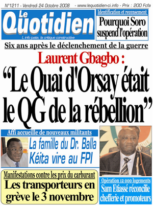 Le Quotidien d’Abidjan N° 211