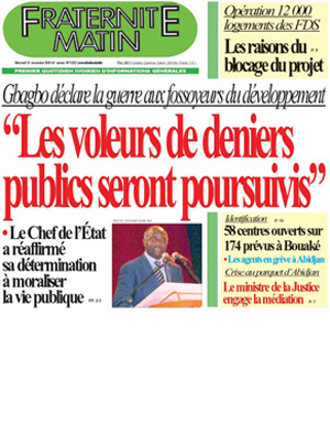 Fraternité Matin N° 13207