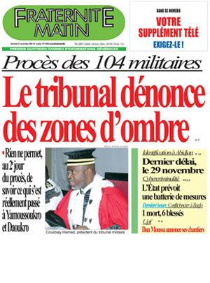 Fraternité Matin N° 13209