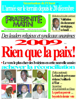 Fraternité Matin N° 13243