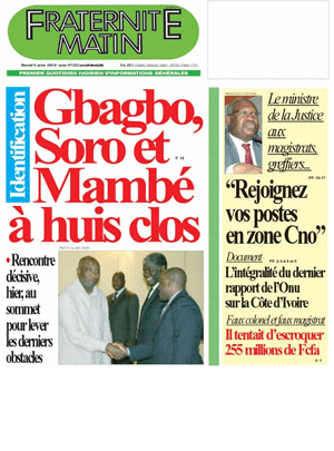 Fraternité Matin N° 13252