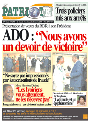 Le Patriote N° 2780