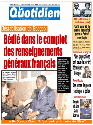 Le Quotidien d’Abidjan N° 276