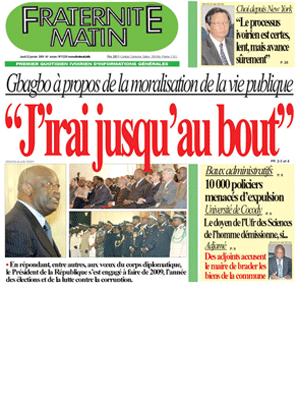 Fraternité Matin N° 13259