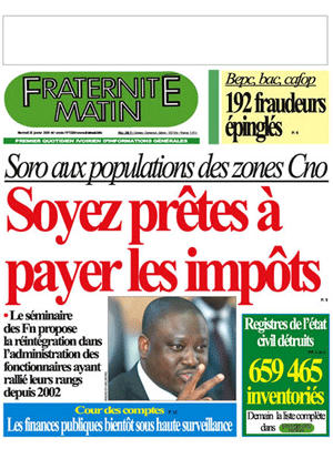 Fraternité Matin N° 13264