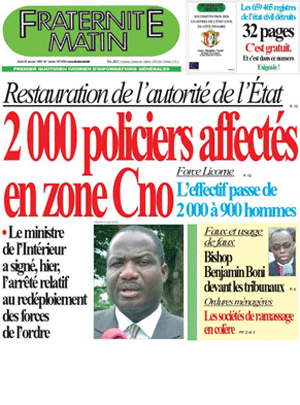 Fraternité Matin N° 13265