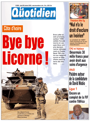 Le Quotidien d’Abidjan N° 286