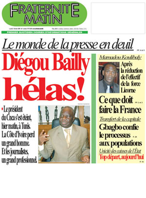 Fraternité Matin N° 13268