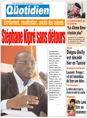 Le Quotidien d’Abidjan N° 288