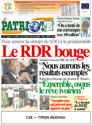 Le Patriote N° 2799