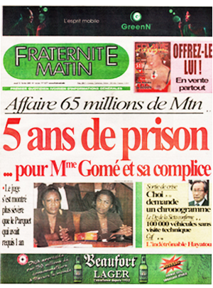 Fraternité Matin N° 13277