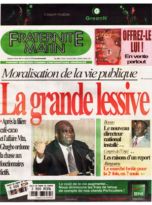 Fraternité Matin N° 13278