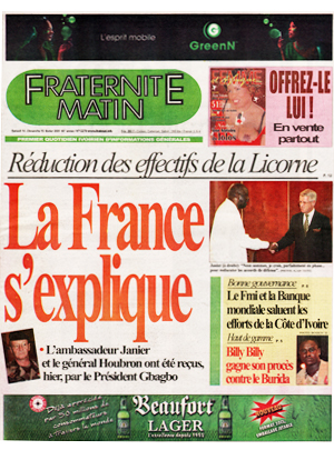 Fraternité Matin N° 13279