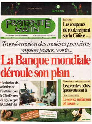 Fraternité Matin N° 13283