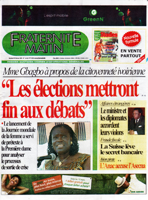 Fraternité Matin N° 13284