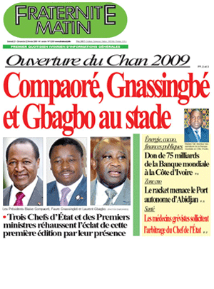 Fraternité Matin N° 13285