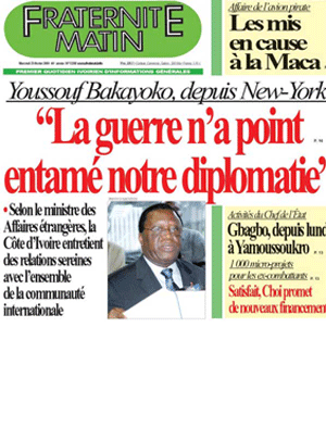 Fraternité Matin N° 13288