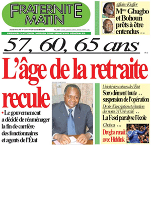 Fraternité Matin N° 13289