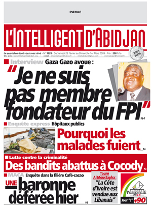 L’intelligent d’Abidjan N° 1629