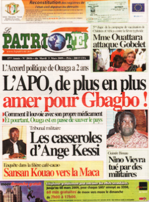 Le Patriote N° 2818