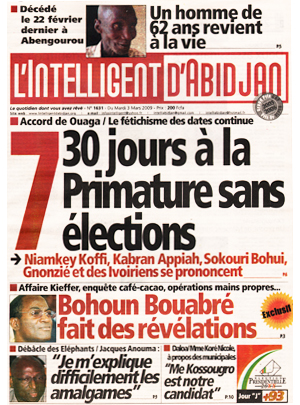L’intelligent d’Abidjan N° 1631