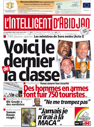 L’intelligent d’Abidjan N° 1632