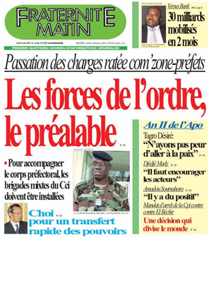 Fraternité Matin N° 13295