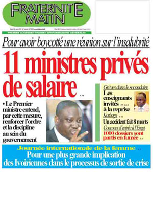 Fraternité Matin N° 13298