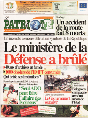 Le Patriote N° 2823