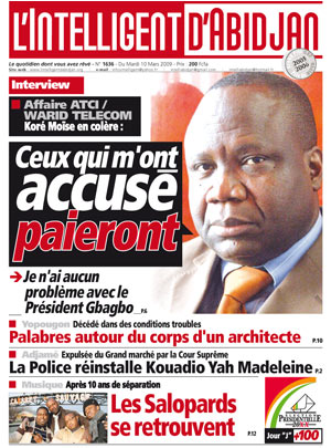 L’intelligent d’Abidjan N° 1636