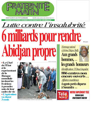 Fraternité Matin N° 13301