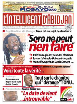 L’intelligent d’Abidjan N° 1640
