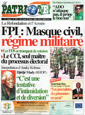 Le Patriote N° 2837