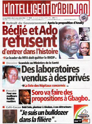 L’intelligent d’Abidjan N° 1650