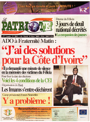 Le Patriote N° 2841