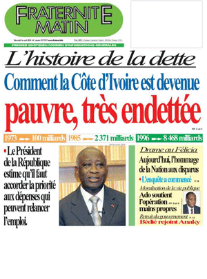 Fraternité Matin N° 13317