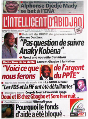 L’intelligent d’Abidjan N° 1655