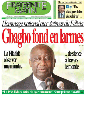 Fraternité Matin N° 13318