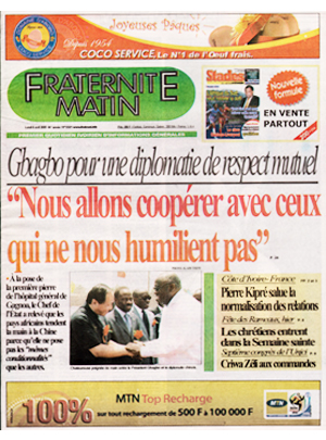 Fraternité Matin N° 13321