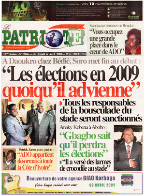 Le Patriote N° 2846